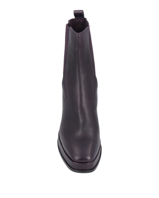 Ash Purple Ankle Boots