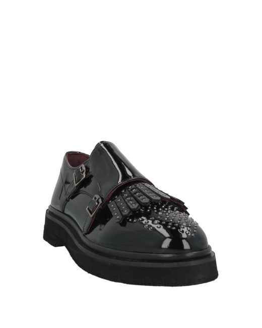 Apepazza Black Loafers Textile Fibers