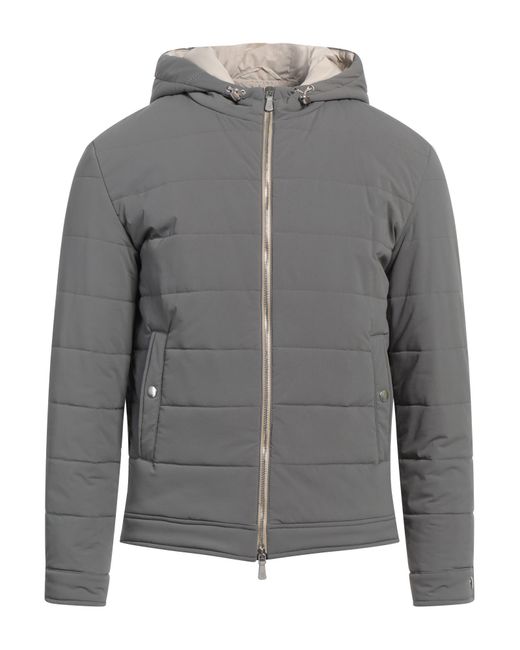 Eleventy Gray Puffer for men