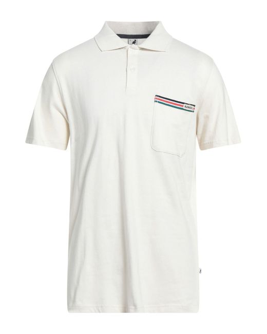 Kangol White Polo Shirt for men