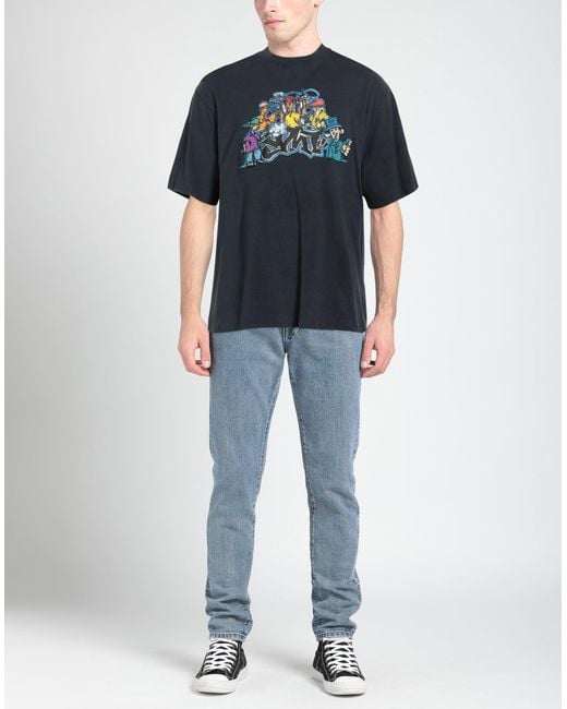 Off-White c/o Virgil Abloh Blue T-shirt for men