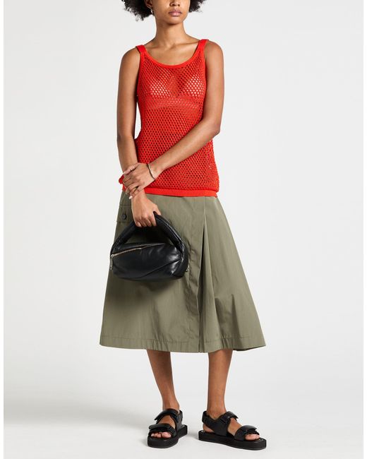 Helmut Lang Red Tops