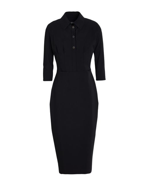 La Petite Robe Di Chiara Boni Blue Midi-Kleid