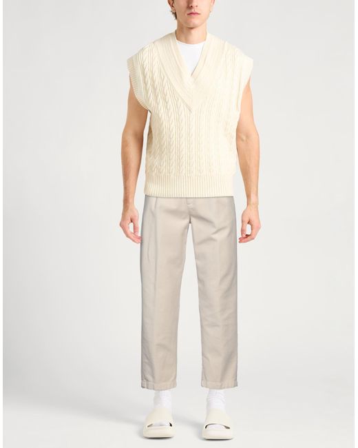 Messagerie Natural Patrizio Piscaglia Pants Cotton, Elastane for men