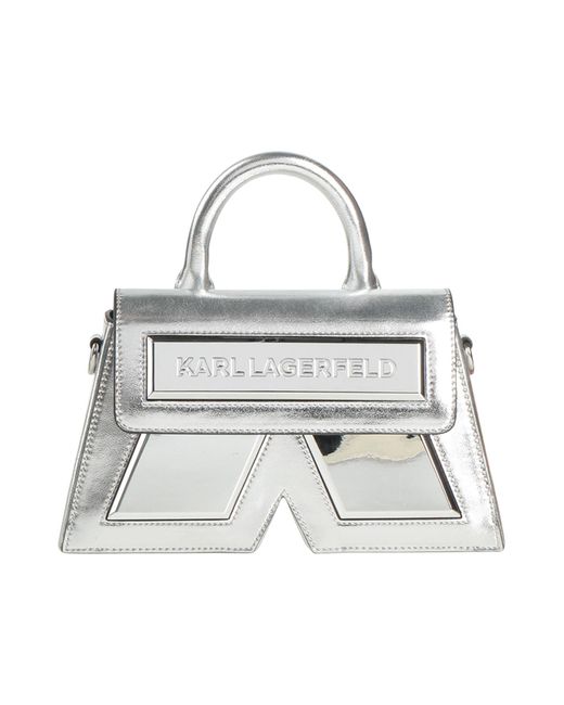 Karl Lagerfeld White Handbag