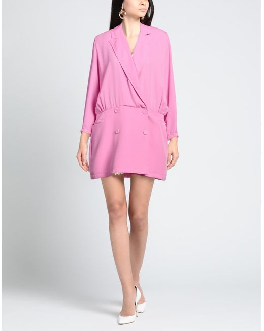 Angela Davis Pink Mini Dress