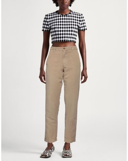 White Sand Natural Pants Lyocell, Linen