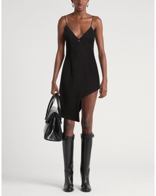 Coperni Black Mini Dress Recycled Polyester
