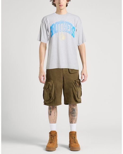 ENTERPRISE JAPAN Blue Light T-Shirt Cotton for men
