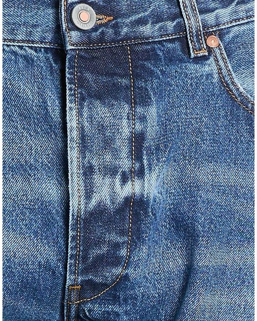 Tela Genova Blue Jeans Cotton for men