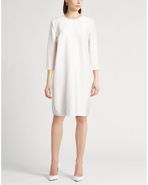 Peserico White Mini Dresses