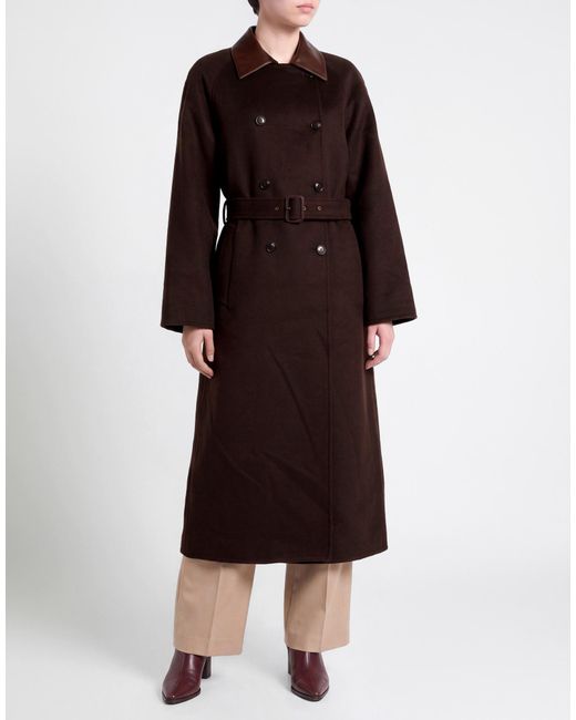 Sandro Brown Coat