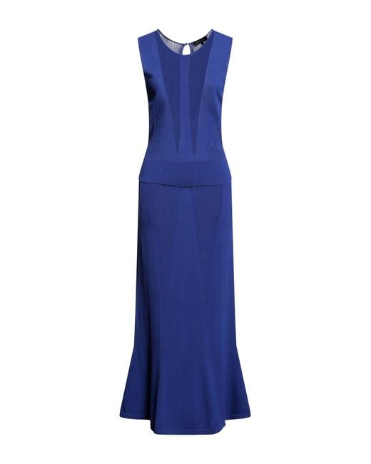 BCBGMAXAZRIA Blue Maxi Dress