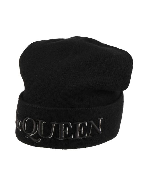 McQueen Black Hat for men