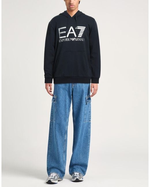 EA7 Blue Sweatshirt for men