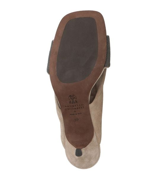 Brunello Cucinelli Gray Sandals