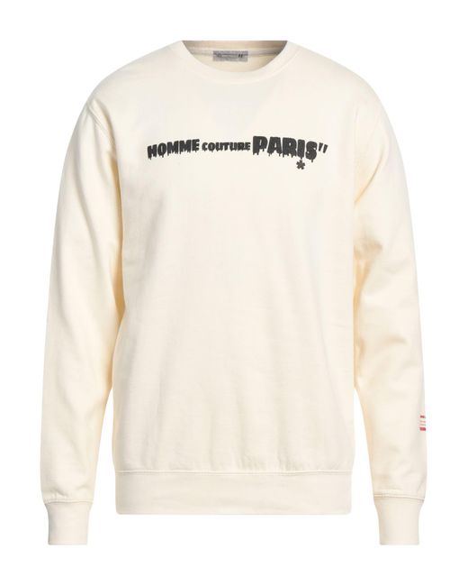 Daniele Alessandrini Sweatshirt in Natural für Herren