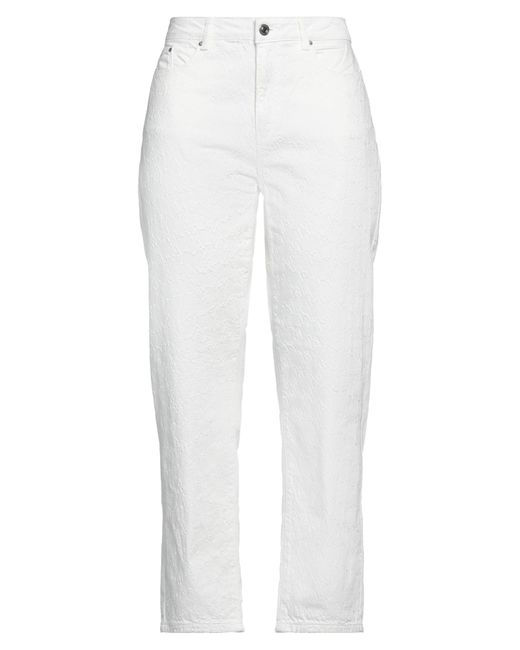 Pantalon en jean Karl Lagerfeld en coloris White