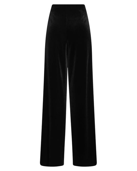 Philosophy Di Lorenzo Serafini Black Pants Polyester, Elastane