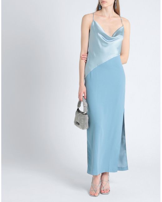 Karl Lagerfeld Blue Maxi-Kleid