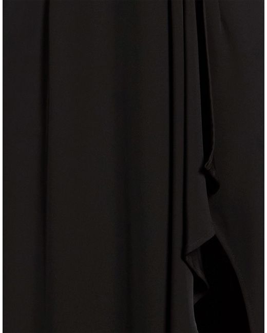 ViCOLO Black Maxi Dress Polyester, Elastane