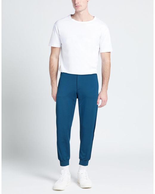 McQueen Blue Pants for men