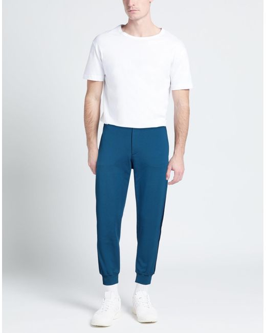 McQueen Blue Pants for men