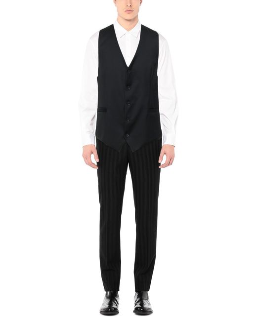 Tiger Of Sweden Black Tailored Vest Wool for men