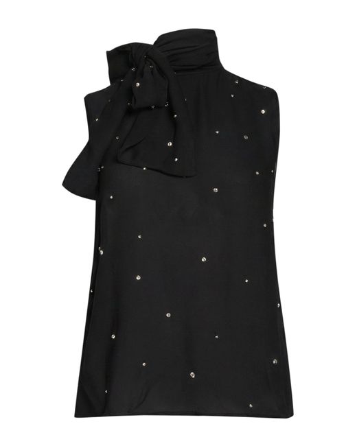 Semicouture Black Top Viscose