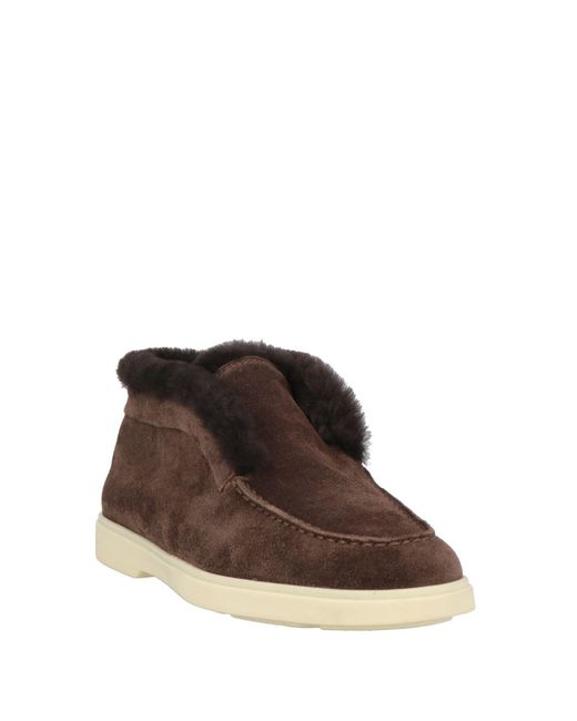 Santoni Brown Stiefelette
