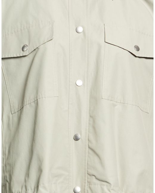 Peserico Gray Jacket Cotton, Polyamide