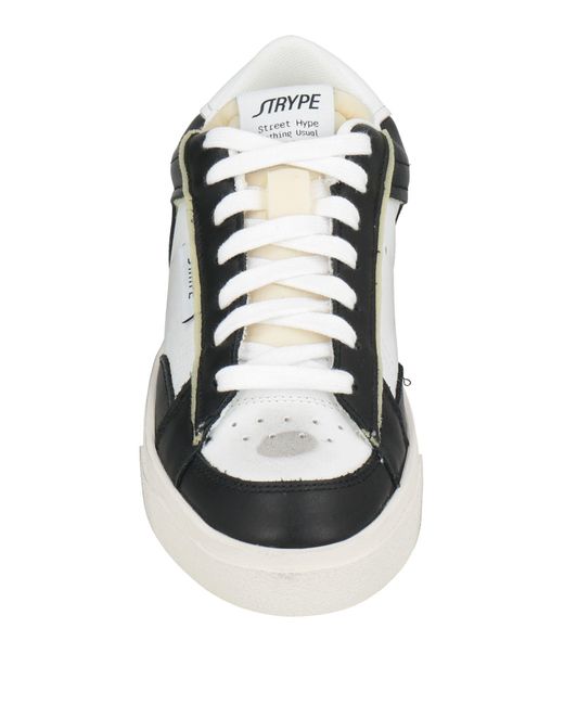 Strype Black Sneakers