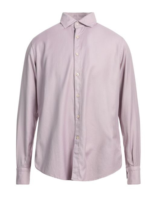 Tintoria Mattei 954 Purple Shirt for men