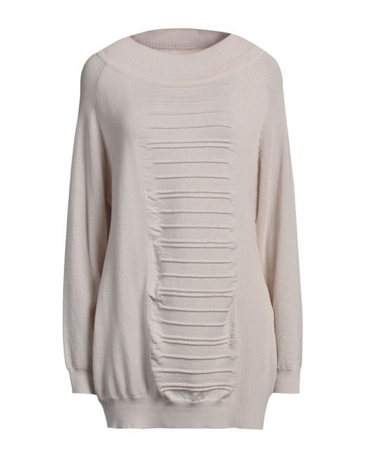 Pullover Knit Knit de color Gray