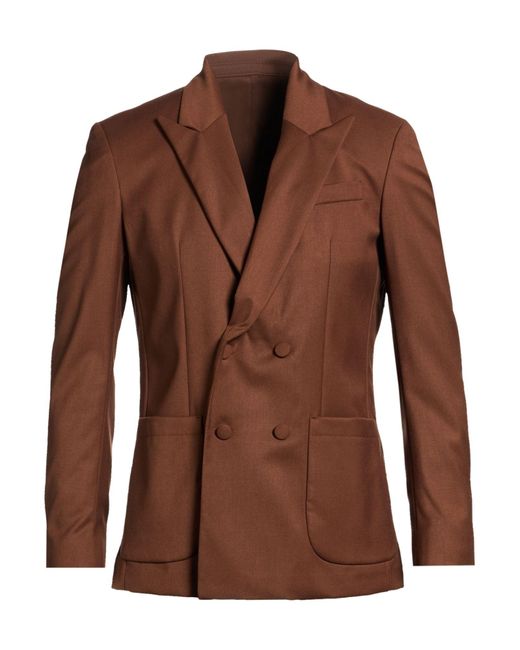 MARSĒM Brown Blazer for men