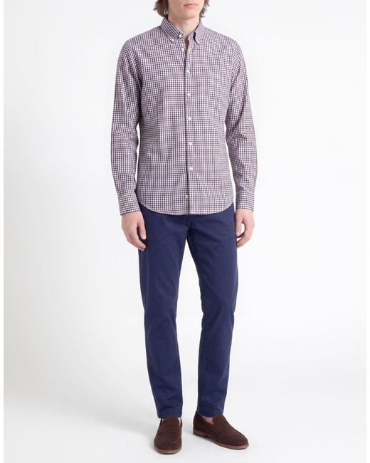 Manuel Ritz Purple Shirt Cotton for men