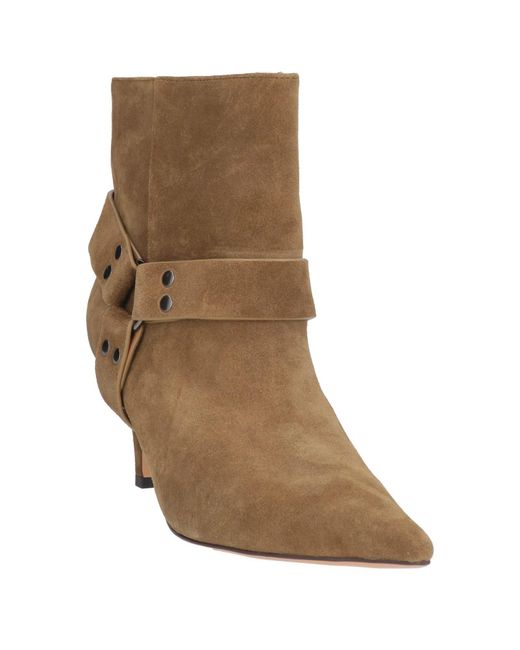 Lola Cruz Brown Ankle Boots