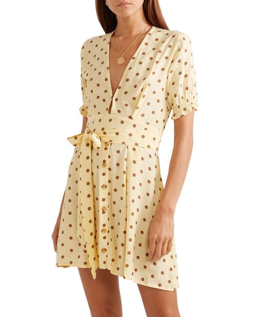 light yellow mini dress