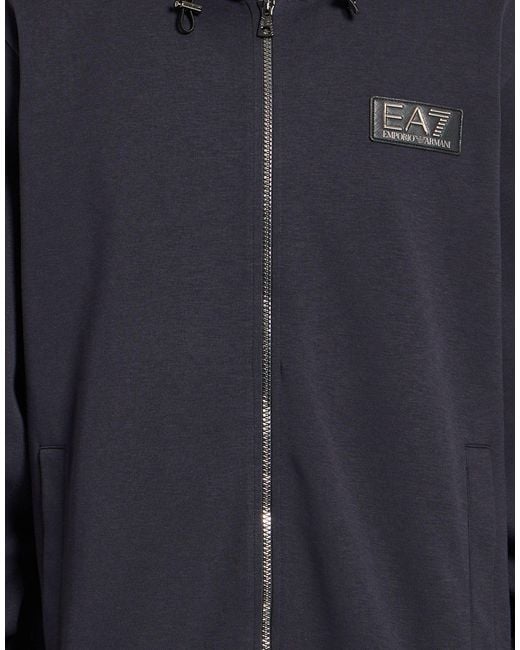 EA7 Blue Sweatshirts for men