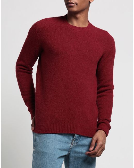 Pullover Roberto Collina pour homme en coloris Red