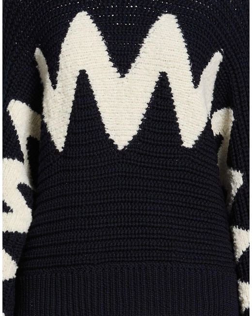 Ba&sh Blue Midnight Turtleneck Wool, Alpaca Wool, Polyamide, Elastane