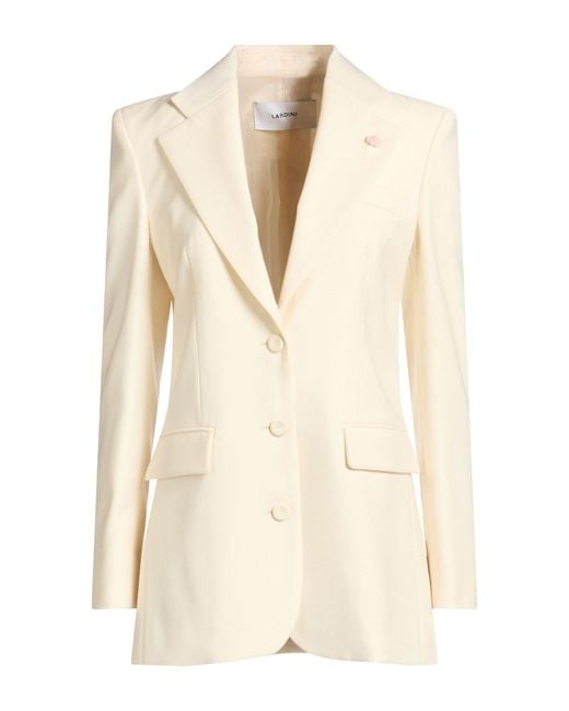 Lardini Natural Blazer Wool