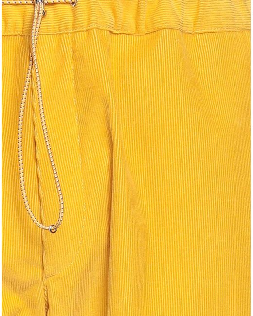 Moncler Yellow Pants for men