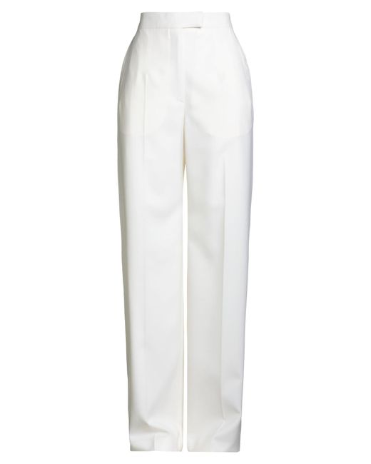 McQueen White Trouser