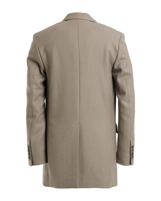 AMI Brown Blazer Virgin Wool for men