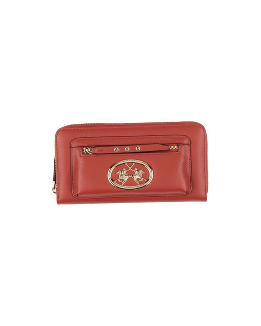 Billetera de La Martina de color Rojo Lyst