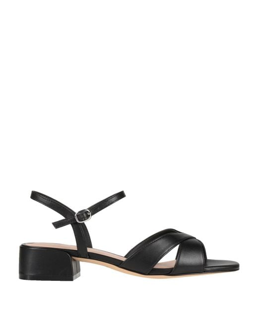 Stuart Weitzman Black Sandale