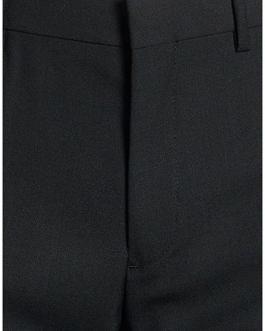 Lardini Black Pants Wool for men