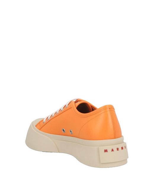Marni Orange Trainers for men