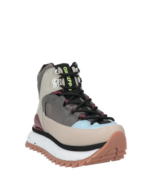 Gioseppo Gray Sneakers Textile Fibers